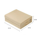 Bedding Sheet Storage Box Foldable Dustproof Stackable Space Saving Closet for Travel Bedding Quilts Towels Clothing Organizer