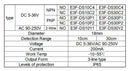 Diffuse Reflection Type Photoelectric Switch E3F-DS30C2/C4/P1/P2/Y1 Proximity Sensor Detection Range Adjustable