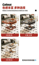 Living Room Coffee Tables Mobile Hotel Small Trolley Balcony Folding Side Table Auxiliary Lounge Center Furniture For Rooms