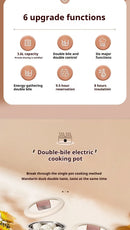 Double Gallbladder Electric Rice Cooker Multifunctional Fully Automatic Intelligent Hot Pot Steamer