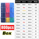 Heat Shrink Tube Kit Thermoresistant Tubing Heat Shrink Wire Wrapping Electrical Connection Cable Insulation Sleeved Protecter