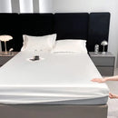 Bedroom Summer Bedsheets Satin Cooling Dubble Quilt Cover Bedsheets Pillowcase Luxury Roupa De Cama Casal Korean Bedding Set