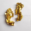 Modern Portrait Art Furniture Handles Drawer Door Knobs Brass Wardrobe Cupbaord Cabinet Pulls For Kitchen Shoe Closet Knob Diy