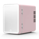 4L Makeup Mini Fridge for Bedroom Car Office & Dorm Cooler & Warmer Portable Small Refrigerator for Cosmetics, Skin Care