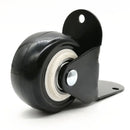 Furniture Caster L-Type Support Caster Silent Furniture Caster Load-Bearing 120kgCabinet Table Mounted Fixed Wheels Hardware