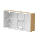 PVC Home Improvement On-Wall Mount Switch  Box Wall Surface Junction Box External Mounting Box 86 Type