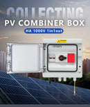 1 in 1 out HA DC1000V Solar Photovoltaic PV Combiner Box With Lightning Protection 32A Fuse MCB SPD Waterproof IP65 Distribution
