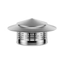 304 Stainles Steel Chimney Cap Exhaust Chimney Cap Exterior Wall Fresh Air Outlet Roof Pipe Exhaust Hood Home Improvement