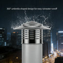 304 Stainles Steel Chimney Cap Exhaust Chimney Cap Exterior Wall Fresh Air Outlet Roof Pipe Exhaust Hood Home Improvement