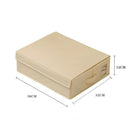 Bedding Sheet Storage Box Foldable Dustproof Stackable Space Saving Closet for Travel Bedding Quilts Towels Clothing Organizer