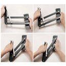 2 Pcs Cabinet Hinge Folding Spring Coffee Table Lifting Frame Folding Lift Up Coffee Table Top  Hardware Furniture Lift Folding
