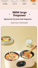 Double Gallbladder Electric Rice Cooker Multifunctional Fully Automatic Intelligent Hot Pot Steamer