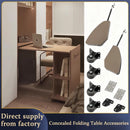 Downturn Folding Table Hardware Accessories Wall Mounted Support Bracket Storage Table Air Pressure Cushion Folding Table