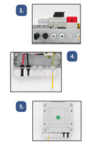 1 in 1 out HA DC1000V Solar Photovoltaic PV Combiner Box With Lightning Protection 32A Fuse MCB SPD Waterproof IP65 Distribution