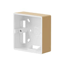 PVC Home Improvement On-Wall Mount Switch  Box Wall Surface Junction Box External Mounting Box 86 Type