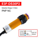 Diffuse Reflection Type Photoelectric Switch E3F-DS30C2/C4/P1/P2/Y1 Proximity Sensor Detection Range Adjustable