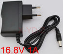 4.2V 7.2V 8.4V 12.6V 13.8V 16.8V 21V 1A 1000mA Polymer Lithium Battery Charger Power Adapter Charger Dual IC EU US Plug