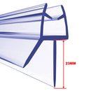 2Pcs Shower Door Seal Bath Shower Strip Seal Or Screens Doors 4-6mm Glass Seals Gaps Home Improvement