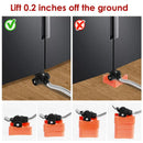 Furniture Moving Transport Roller Set Heavy Duty Furniture Lifiting Caster Tool Furniture Transport Lifter Sliders Roller Tool