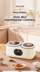 Double Gallbladder Electric Rice Cooker Multifunctional Fully Automatic Intelligent Hot Pot Steamer