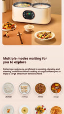 Double Gallbladder Electric Rice Cooker Multifunctional Fully Automatic Intelligent Hot Pot Steamer