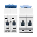TOMZN TOB7Z 2P DC 1000V Solar Mini Circuit Breaker 3A 6A 10A 16A 20A 25A 32A 40A 50A 63A DC MCB for PV System MCB 35mm Din Rail
