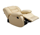 A Home Living Room Furniture Functional One Seat Sofa Modern Luxury Electric Leather Recliner Sofa