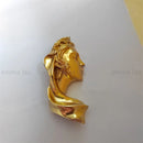 Modern Portrait Art Furniture Handles Drawer Door Knobs Brass Wardrobe Cupbaord Cabinet Pulls For Kitchen Shoe Closet Knob Diy