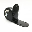 Furniture Caster L-Type Support Caster Silent Furniture Caster Load-Bearing 120kgCabinet Table Mounted Fixed Wheels Hardware