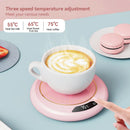 Coffee Mug Warmer 3 Temperature Setting Thermostat Coaster USB Plug Smart Coffee Cup Warmer for Heating Coffee Beverage Milk Tea
