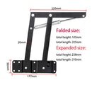 2 Pcs Cabinet Hinge Folding Spring Coffee Table Lifting Frame Folding Lift Up Coffee Table Top  Hardware Furniture Lift Folding