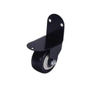 Furniture Caster L-Type Support Caster Silent Furniture Caster Load-Bearing 120kgCabinet Table Mounted Fixed Wheels Hardware