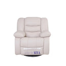 A Home Living Room Furniture Functional One Seat Sofa Modern Luxury Electric Leather Recliner Sofa