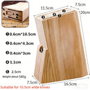 Kitchen Knife Block Creative Wood Knife Holder Kitchen Standing Storage Safely Stores Knives Universal Scissors Knife Holder