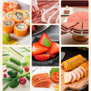 Kitchen knife forged from stainless steel, Japanese-style. Kitchen accessories suitable for chefs for cutting meat and fruits