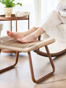Indoor Office under Desk Footrest Stool Ottoman Pedal Leg Support Changing Seat Sofa Shoe Bench Entryway