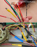 Heat Shrink Tube Kit Thermoresistant Tubing Heat Shrink Wire Wrapping Electrical Connection Cable Insulation Sleeved Protecter