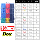 Heat Shrink Tube Kit Thermoresistant Tubing Heat Shrink Wire Wrapping Electrical Connection Cable Insulation Sleeved Protecter