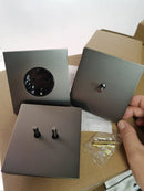Wall Light Stainless Steel Panel Toggle Switch Vintage Lighting Switch Gray 1-4 Gang 2 Way for Home Improvement
