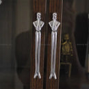 Modern Portrait Art Furniture Handles Drawer Door Knobs Brass Wardrobe Cupbaord Cabinet Pulls For Kitchen Shoe Closet Knob Diy